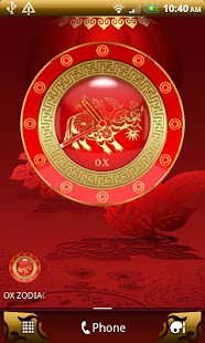 OX - Chinese Zodiac Clock