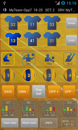 Ultimate Volley Stats Lite