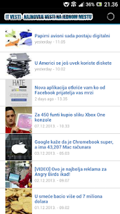 Tech vesti Screenshots 1