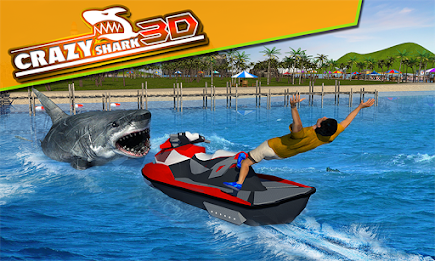Crazy Shark 3D Sim poster 1