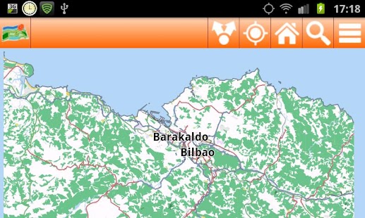 Bilbao Offline mappa Map Screenshots 15