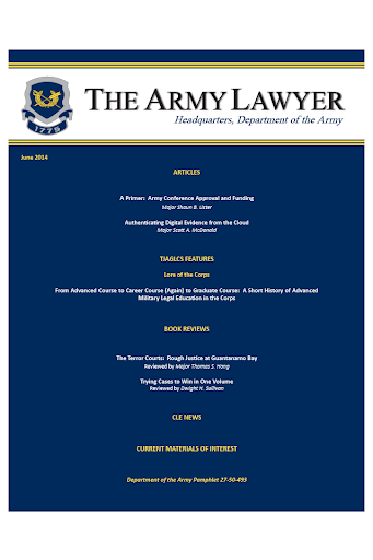The Army Lawyer