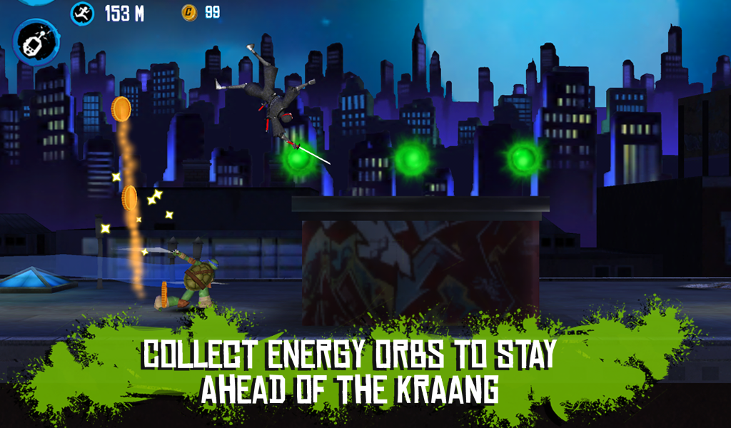 TMNT: ROOFTOP RUN - screenshot