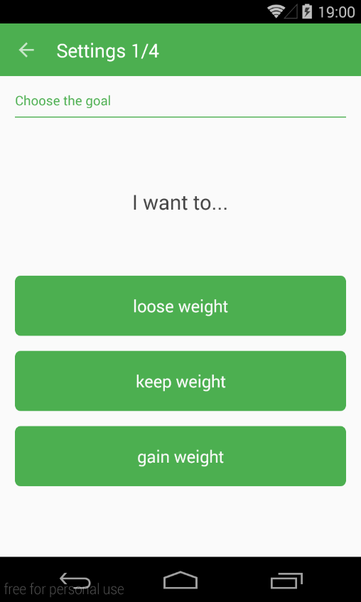 UltraDiet+ Get Slim Now! Screen 1