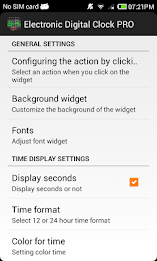 Electronic Digital Clock PRO poster 7