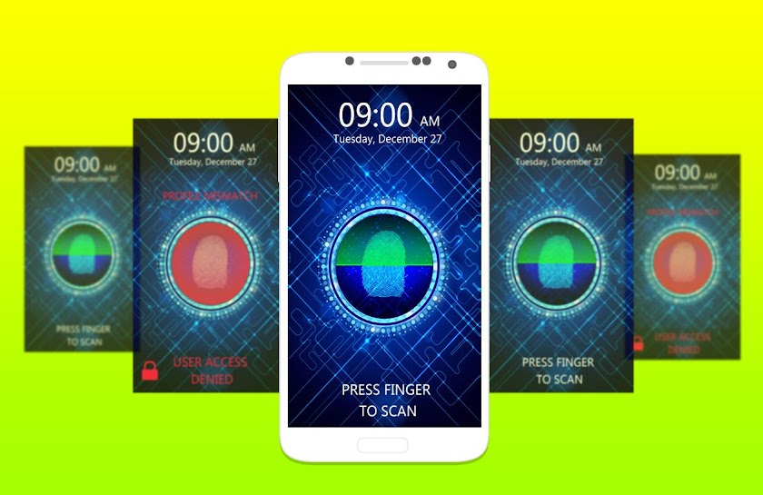 Fingerprint Lock Screen PRANK Screen 1