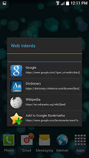 Download Web Intents APK for Android