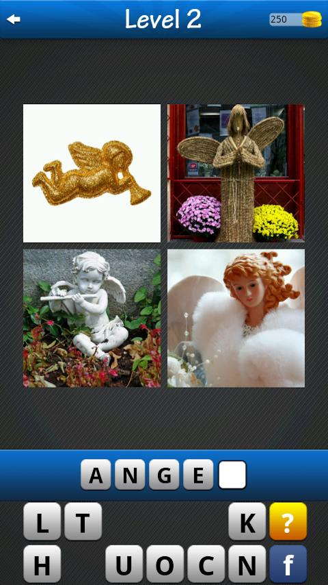 Word Game ~ 4 Pics 1 Word Screen 3