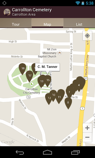 【免費旅遊App】Carrollton City Cemetery Tour-APP點子