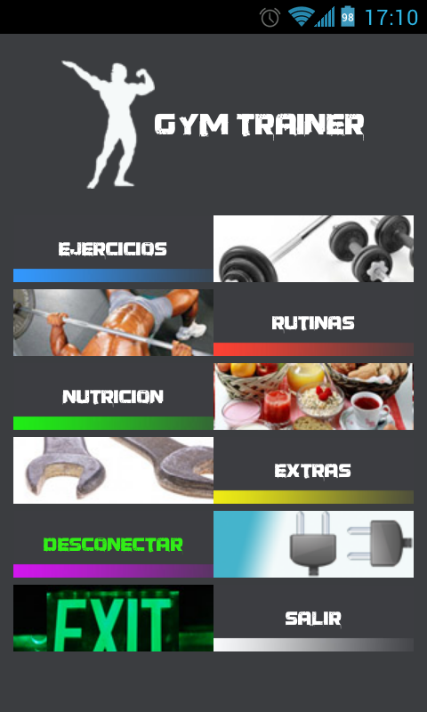 GYM Trainer - screenshot