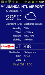 Indonesia FlightBoard poster 2