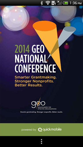 【免費生產應用App】GEO 2014 National Conference-APP點子