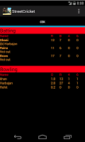 Captura de pantalla de StreetCricket Scorer APK #9