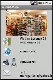 Genova Tour Art Shop poster 2