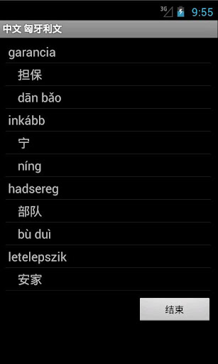 【免費旅遊App】Chinese Hungarian Dictionary-APP點子