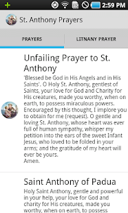 St. Anthony of Padua Prayers Screenshots 2