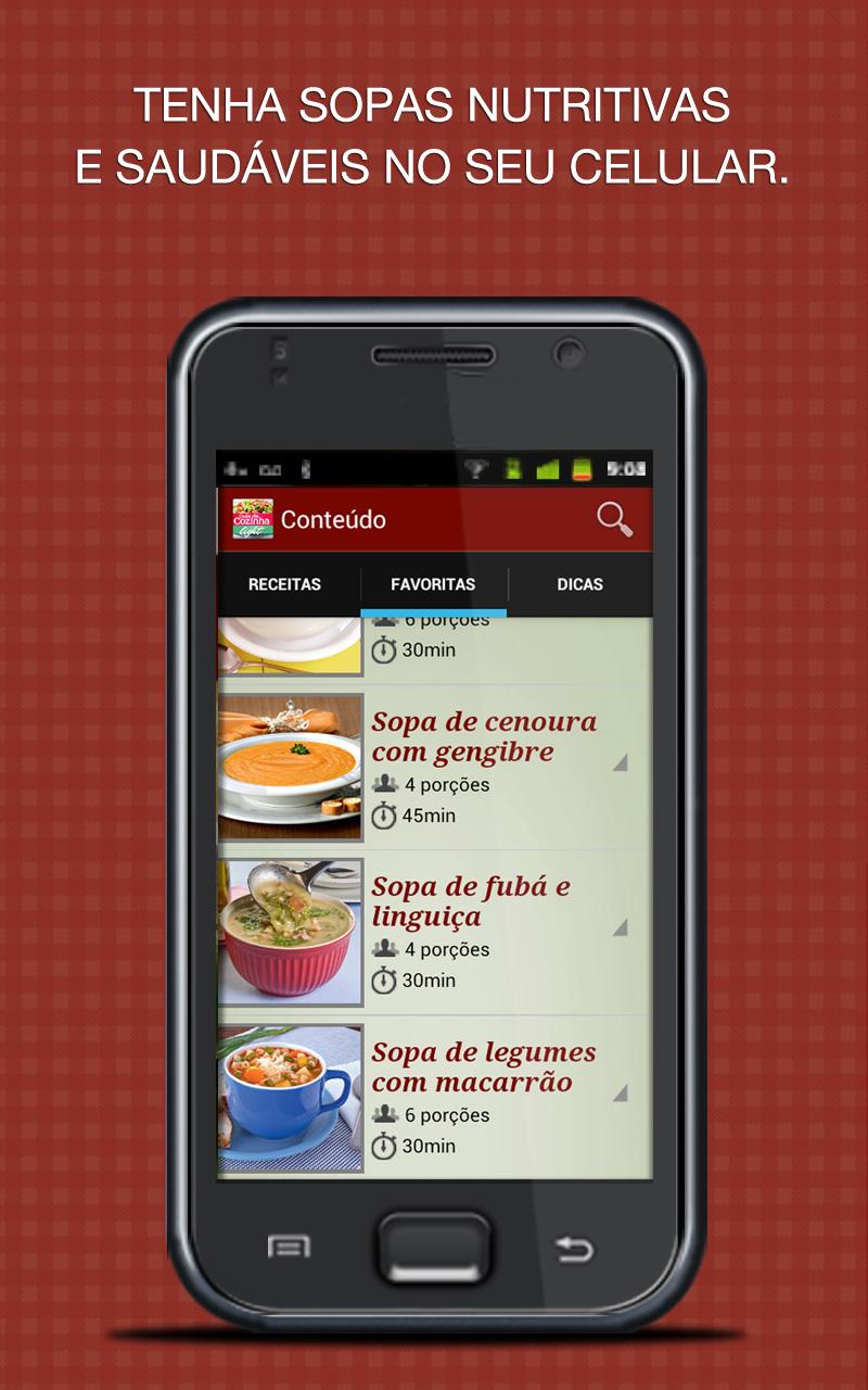 Guia da Cozinha Sopas Screen 2