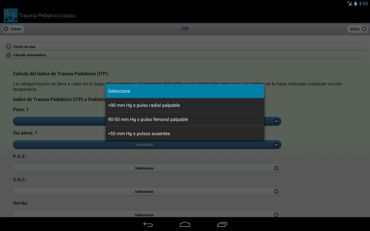   Trauma Pediátrico Guías Gratis– captura de ecrã 