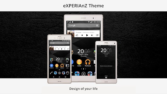 Lastest Theme eXPERIAnZ - Black PRO APK for PC