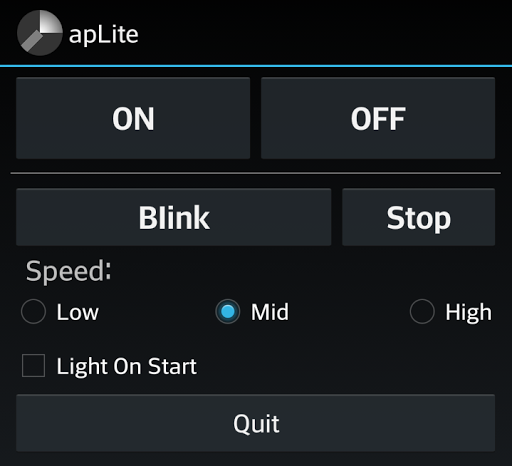 apLite flash light