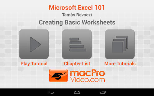 Microsoft Excel 101