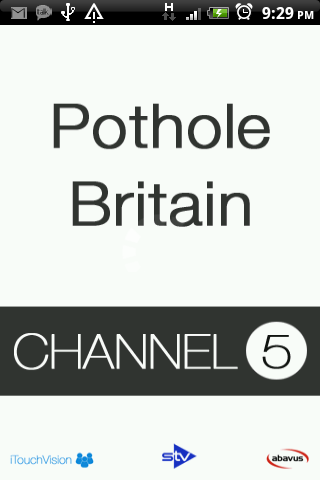 C5 Pothole Britain