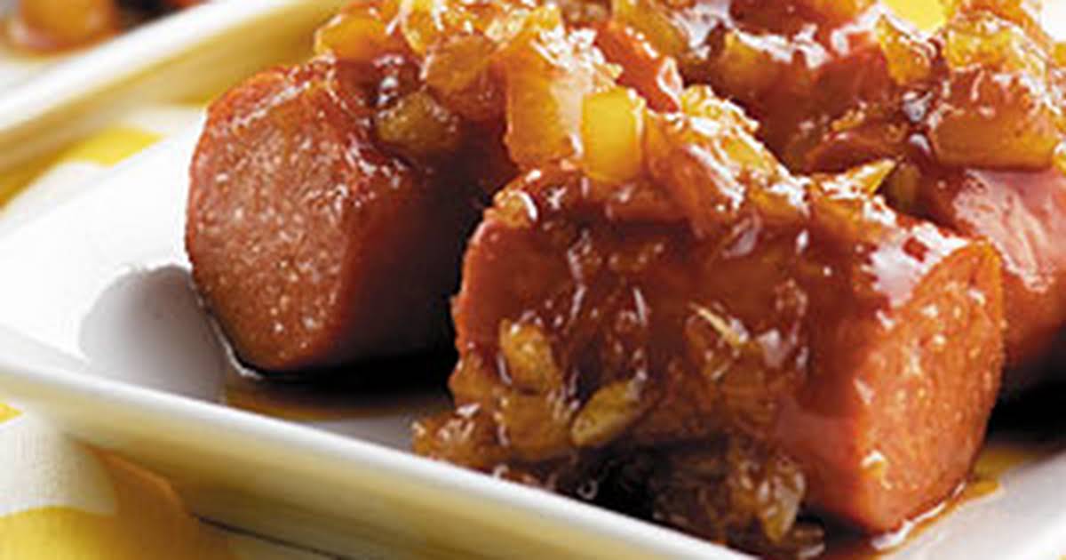 Kielbasa Pineapple Brown Sugar Recipes Yummly