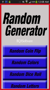 Lastest Random Generator APK for PC