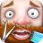 Crazy Beard Salon - free games mobile app icon