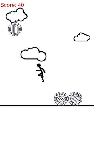 【免費動作App】Brave Stickman: Rain Of Barrel-APP點子