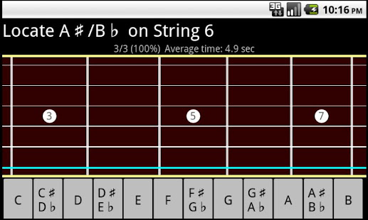 Guitar Fretboard Trainer FREE(圖2)-速報App