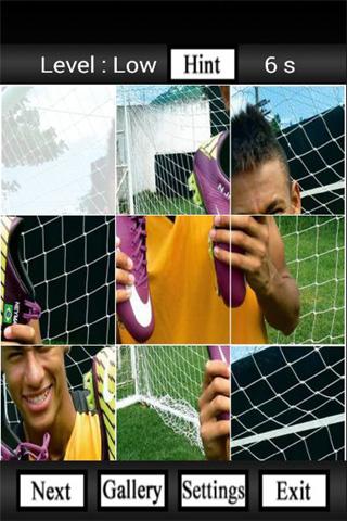 Neymar Puzzle Games