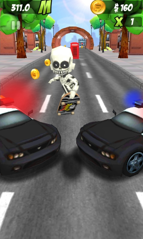 Skate Zombies : Surf na Rua!!! - screenshot
