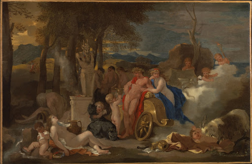Bacchus and Ceres with Nymphs and Satyrs