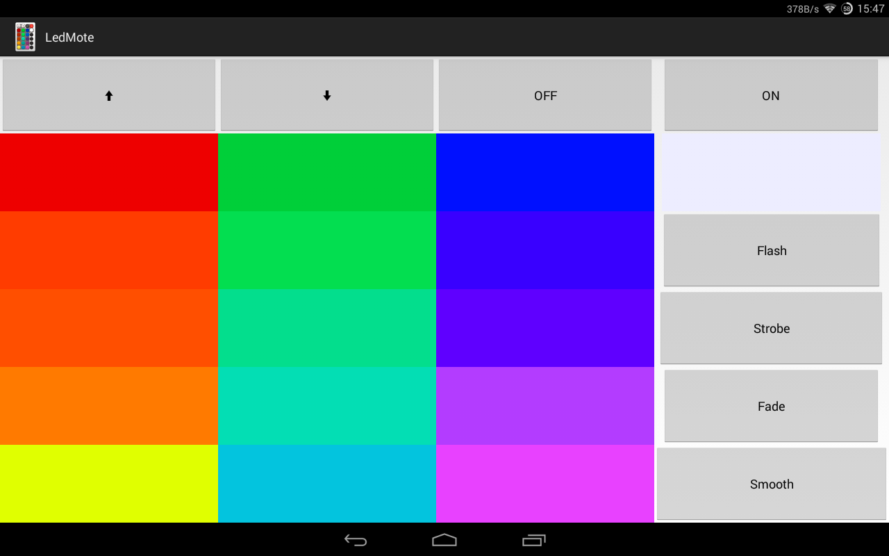LedMote LED remote control Android Apps on Google Play
