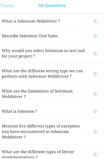 Selenium Interview Kit