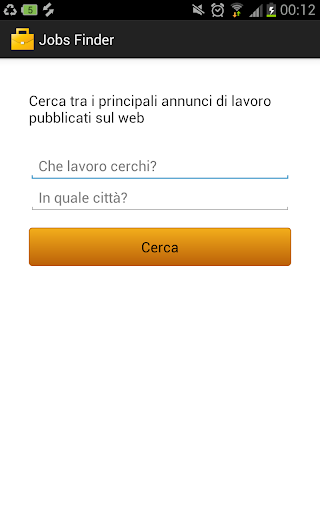 Jobs Finder - Trova lavoro