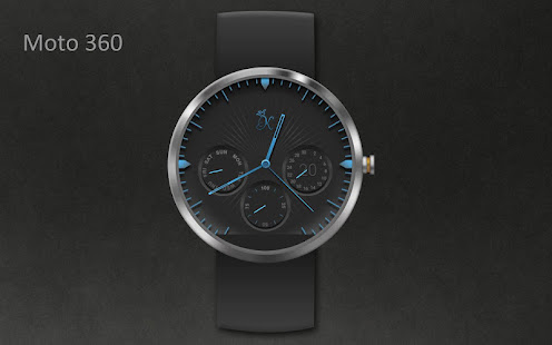 KR alphablue watchface Moto360(圖2)-速報App