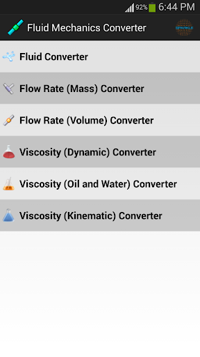 Fluid Mechanics Converter