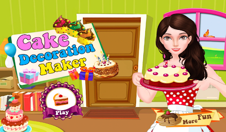 Cake Maker And Decoration poster 1