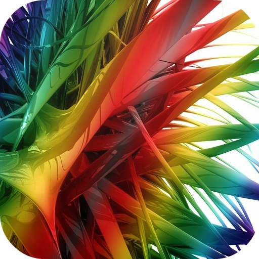 Colored Feather Live Wallpaper LOGO-APP點子