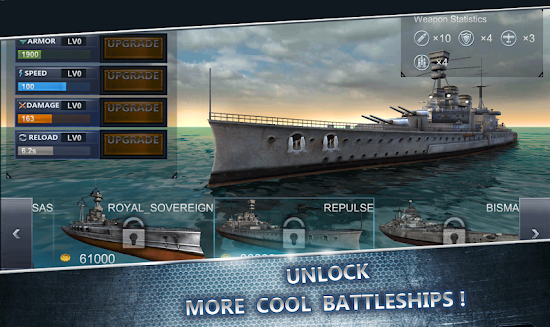 Sea Battle Warships (3D)