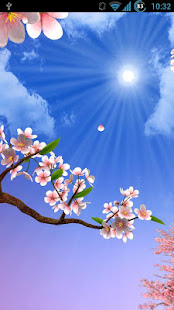 櫻花3D動態桌布(圖1)-速報App