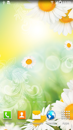 【免費個人化App】Daisies Live Wallpaper-APP點子