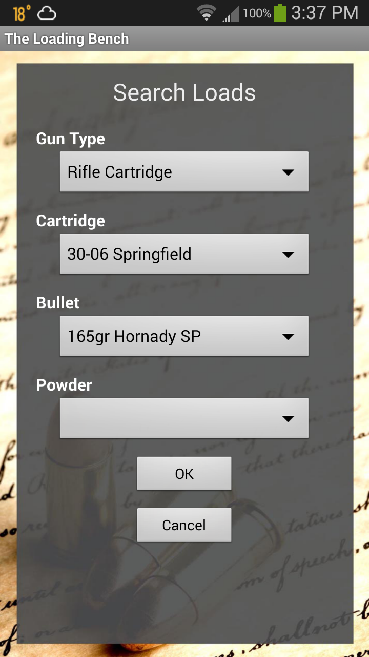 The Loading Bench Screen 3