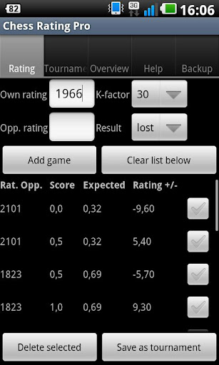 Chess Rating Pro