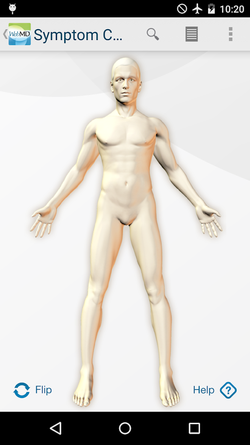    WebMD for Android- screenshot  