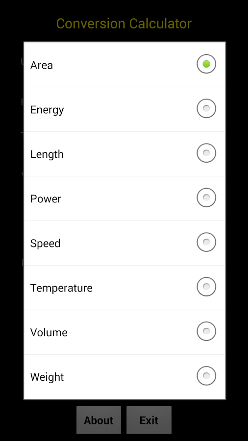 Conversion Calculator Android Apps on Google Play