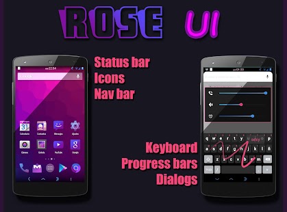 How to install Rose UI - CM11 Theme patch 1.1.1 apk for bluestacks