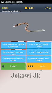 Tebak Menteri Jokowi-JK Screenshots 3